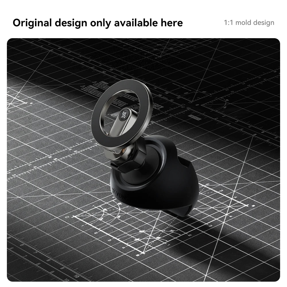 YZ For Tesla Model 3 Y/YL Highland Juniper Magnetic Car Phone Holder 360 Degree Rotation Metal Car Mount for All  Phones