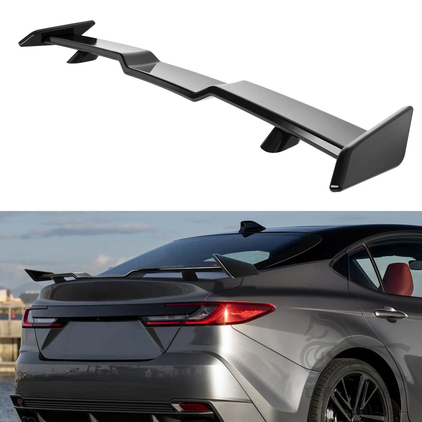 JDM TRD Style Highkick Trunk Spoiler Wing Tailgate Body Kit Accessories For 2018 19 2020 2021 2022 2023 Toyota Camry