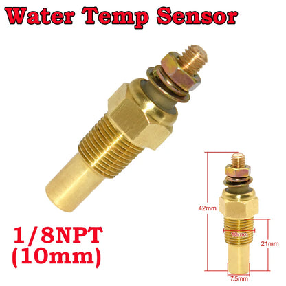 Boat Dashboard 5 Gauge Set Switch Panel 85mm Tachometer 3000rpm-8000rpm+52mm Voltmeter Oil Press Fuel Level Meter Customized