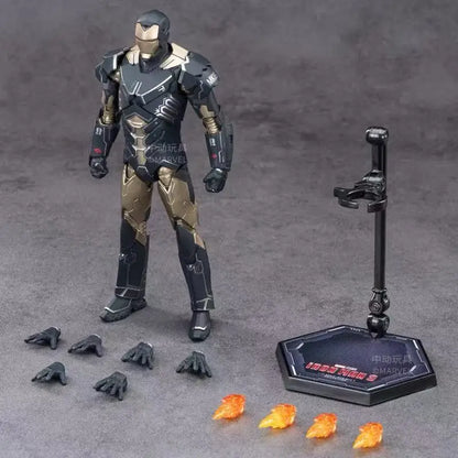 ZD Toys Iron Man Action Figures (Models: MK1-MK10,MK9, MK12, MK14, MK15, MK18, MK28, MK38, MK40, MK42, MK43,MK46 7-Inch, etc