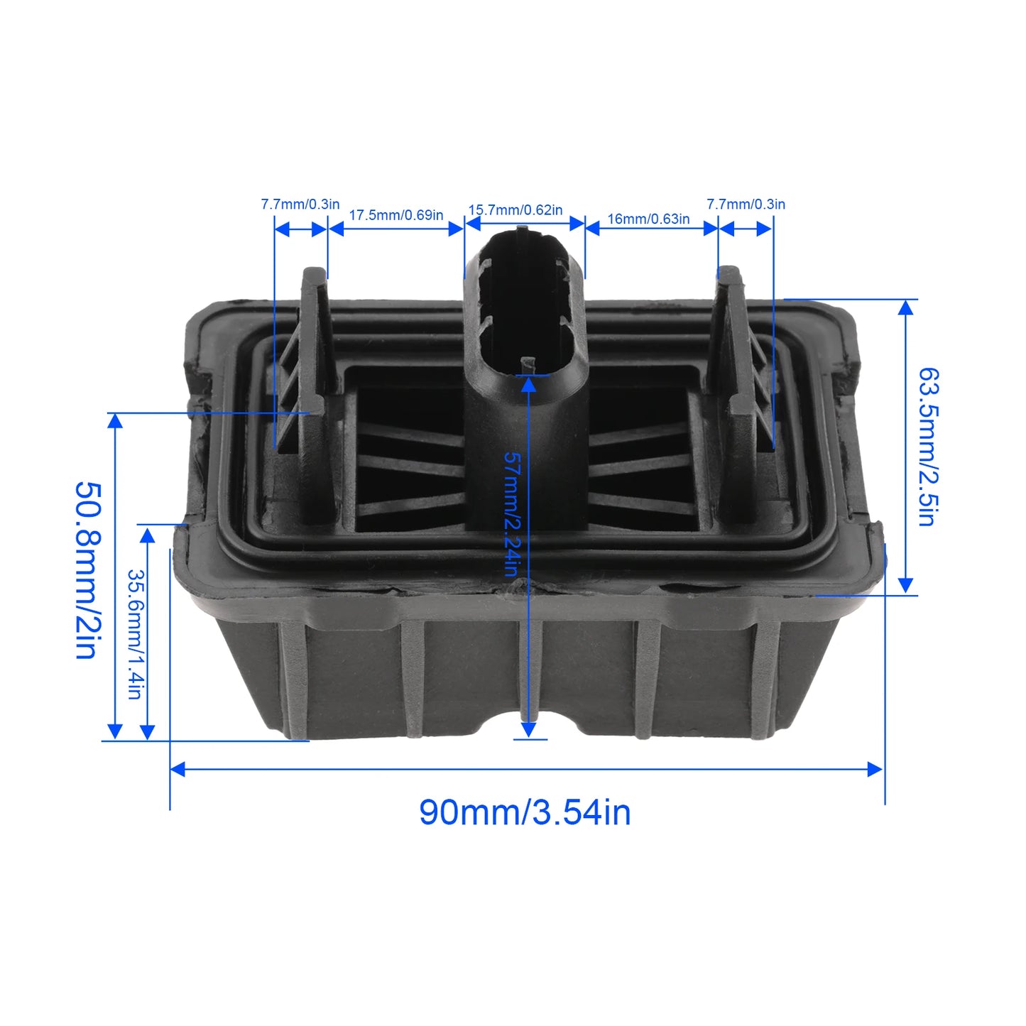 4Pcs Plastic Auto Rubber Lifting Jack Pads Under Car Support Pad 51717237195 for BMW 1 3 5 6 7 Series X1 E81 E82 E90 F10 F11 F13