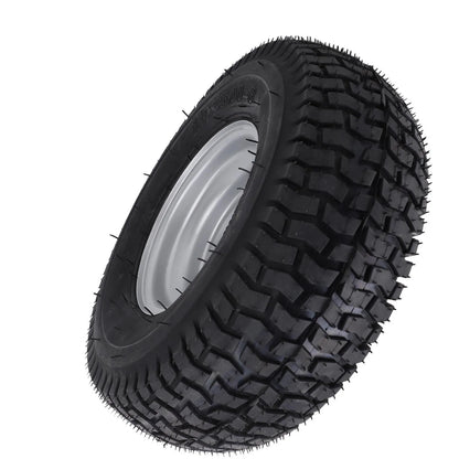 13x5.00‑6 Wheel Tire with Rim Vacuum Tubeless Enhanced Traction Antislip All Terrain Tire for ATV Quad Go Kart Golf Cart Bike