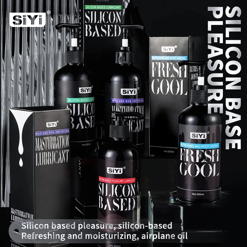 300ml Fresh Cool Personal Lubricant Anal Vagina Long-Lasting Lubrication for Couple Gay Intimate Water Based Lube Adult Products