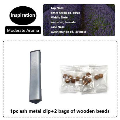 For Tesla Model 3/Y Air Freshener - Invisible Design -Automatic Deodorizer Fragrance Diffuser Car Aromatherapy Wooden Bead