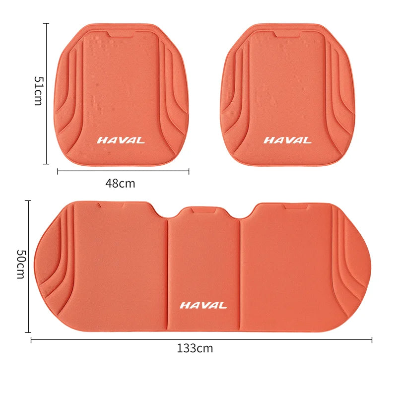 Car Front Rear Seat Cover Anti-Slip Breathable Protection Cushion For Haval H6 Dargo M6 H9 H6S F7 F7X Jolion X DOG XY H2 H3 H5