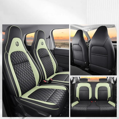 Car Seat Cover Specific Customize for Leapmotor T03 Full Covered with Front and Rear Full Complete Set