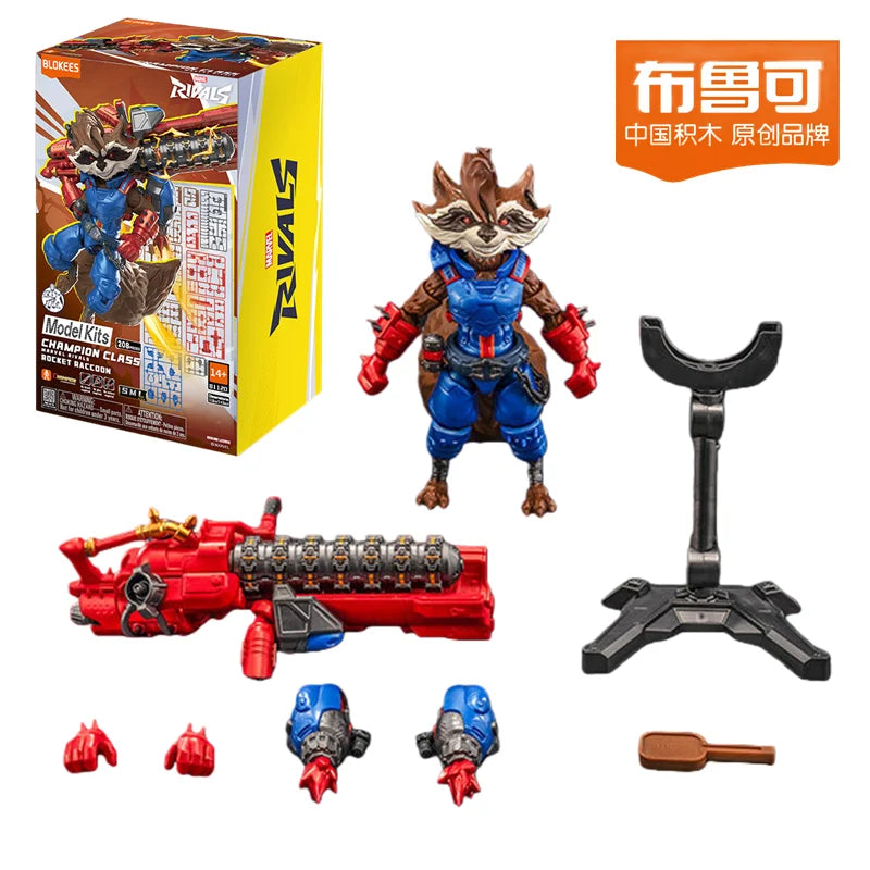 Blokees Deadpool 3 Wolverine Action Figures Spider-Man Movie Version Deadpool & Friend Series Collections Figures Adult Gift
