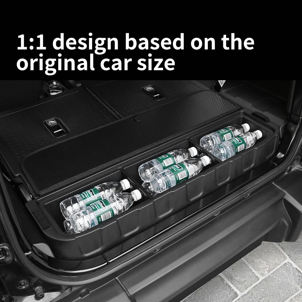 For Suzuki Jimny 3 Door 2019 2025 Trunk Storage Box Organizer Universal Left Right Accessories