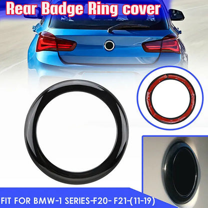 Car Exterior Parts Gloss Black Rear Badge Boot Ring Surround For Bmw F20 F21 1 Series M135i M140i Durable Automotive Parts