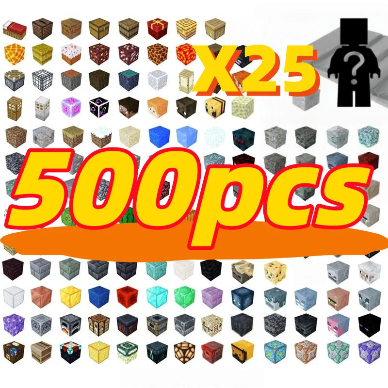 Magnetic Building Blocks 10-500PCS Mini World Magnet Set Bricks DIY STEM Construction Educational Toys for Christmas Gifts
