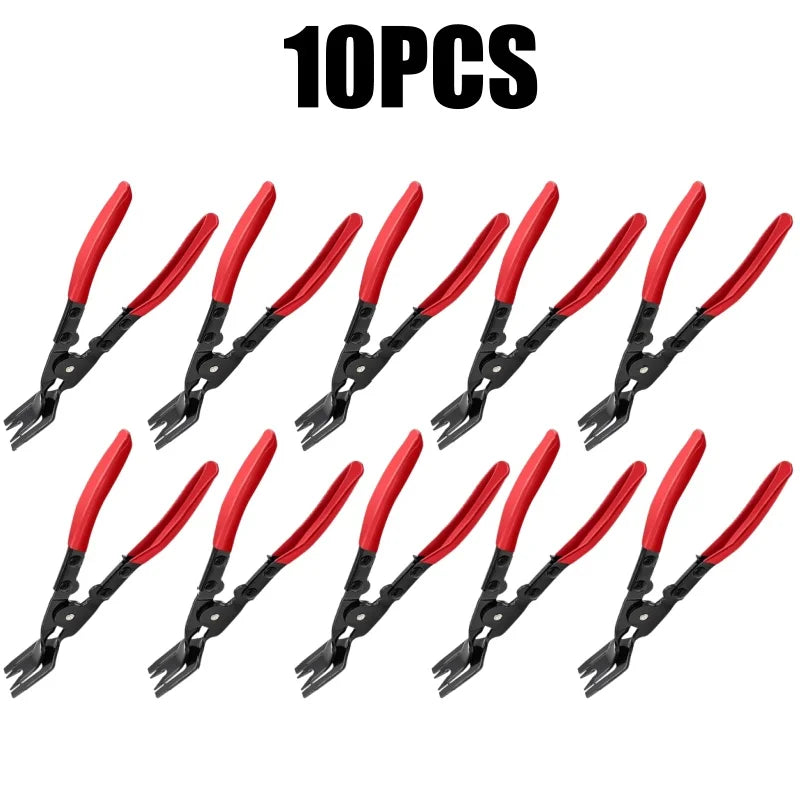 1-10PCS Car Clip Pliers Tool Panel Clip Pliers Set Fastener Remover Auto Retainer Clip Trim Rivet Removal Tool Auto Door Car Uph