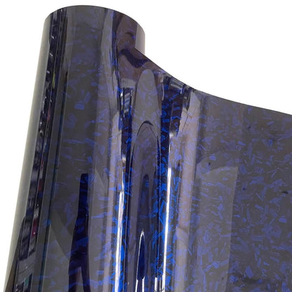 Premium PET Gloss Forged Carbon Fiber Vinyl Wrap Roll Self Adhesive Decal Vehicle Car Wrapping Foil