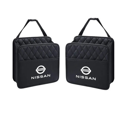 Auto Backseat Pocket Large Capacity Hanging Organizer Bag For Nissan J10 X-Trail Qashqai Juke Leaf Micra NOTE Patrol Pulsar