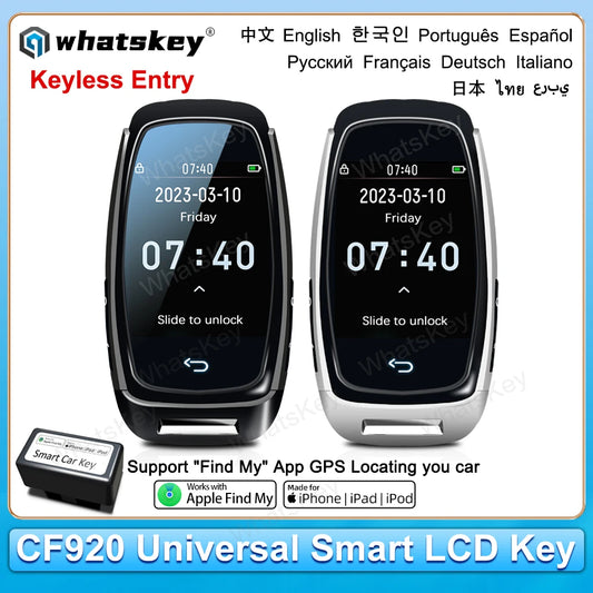 Newest CF920 Universal Modified LCD Smart Key Screen Display For BMW/Audi/Benz/Ford/Hyundai/Kia/Toyota/VW Keyless Entry 920FM