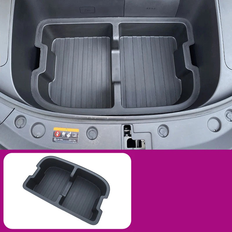 For Geely EX2 Geome XingYuan 2025 2026 Car Front Trunk Mat Front Compartment Storage Pad Engine Bay Protector Storage Accessorie