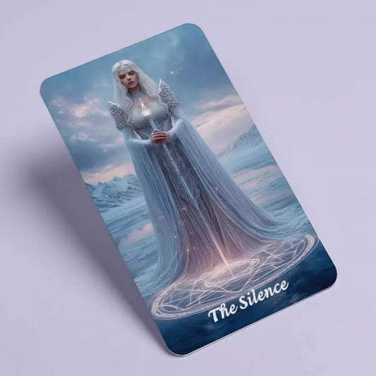 Beginner Tarot Cards Set with Paper Guide, Winter Still Tarot Deck, 80 Oracle and Tarot Cards, Gilded Edges, Spiritual Guidance