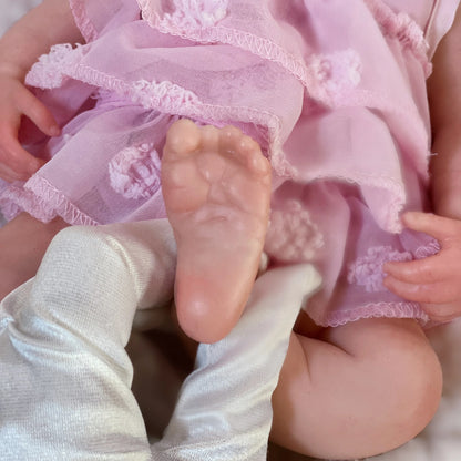 OtardDolls 13Inch Open Mouth Pascale Reborn Doll Full Body Soft Silicone Toy Painted Doll Toys reborn de silicone real cuerpo