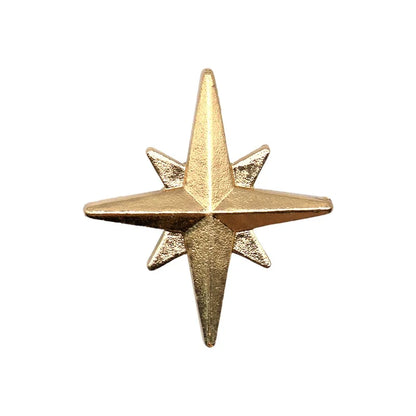 1pcs Designer Golden Crown Metal Shoe Charms Sea Star Shell Luxury Decorations for Shoe Accessorie Heart Pins for Women Girls