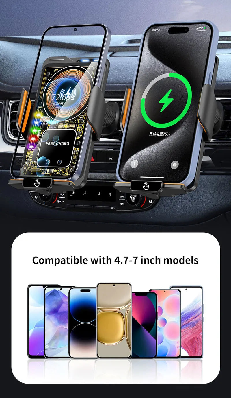 Car Phone Holder vent For Lexus CT ct200h 2011 2012 2013-2023 Magnetic Wireless Charging Car phone For Magsafe Mount Accessories