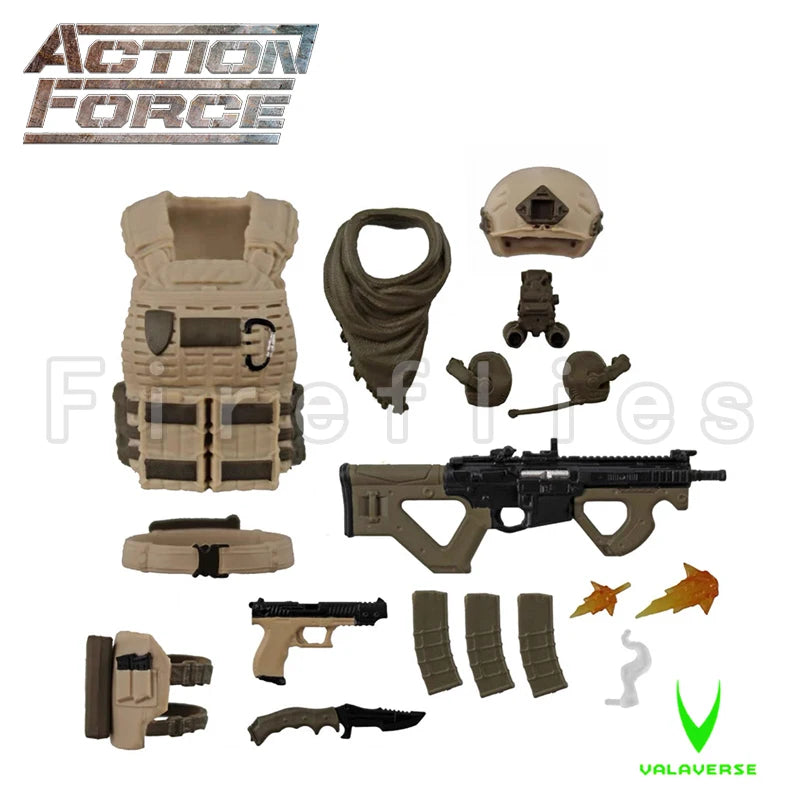 1/12 6inches Valaverse Action Force Action Figure Wave 3.1 Anime Model For Gift