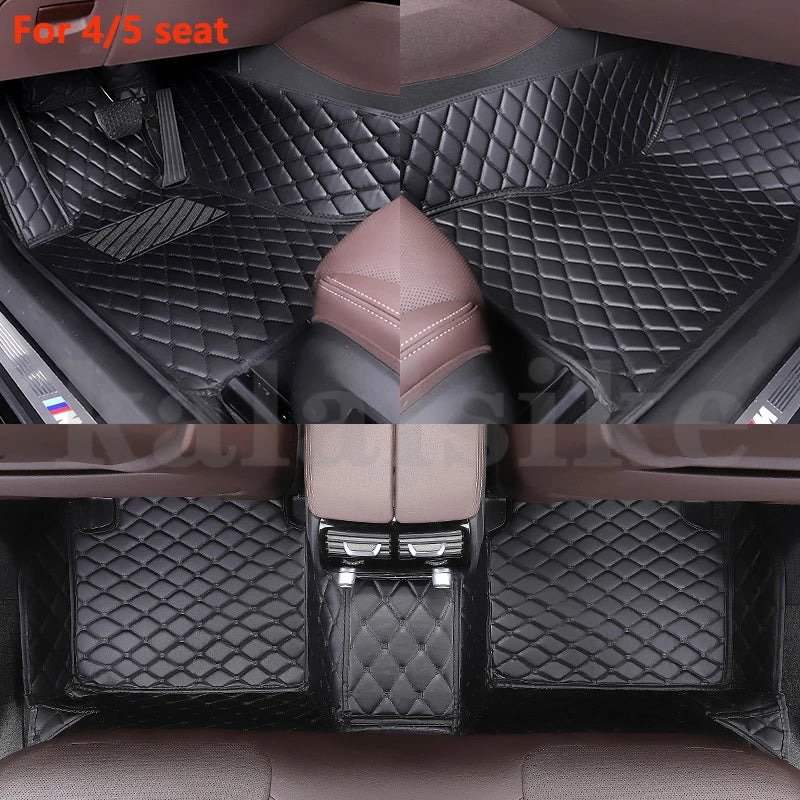 Custom Car Floor Mat for SsangYong All model Stavic Korando Kyron tivoli rexton Actyon Chairman auto accessories interior parts