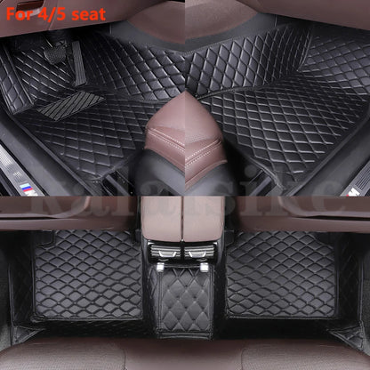 Custom Car Floor Mat for SsangYong All model Stavic Korando Kyron tivoli rexton Actyon Chairman auto accessories interior parts