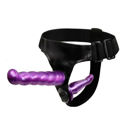 Strap On Big Dildo Vibrator Strapon Ultra Elastic Harness Belt  Adult Sex Toys For Woman Lesbian Double Penis Realistic Dildos