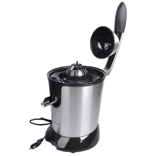 110V / 220V Hand Press Orange Lemon Juicer Machine Stainless Steel Electric Citrus Juice Maker Extractor Kitchen Fruit Squeezer
