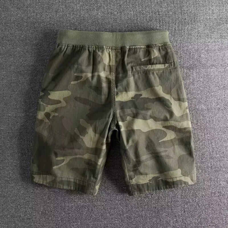 2026 Summer Men's Camouflage Shorts Casual Short Pants High-quality Cotton Men's Sport Shorts Fashion Men's Clothes