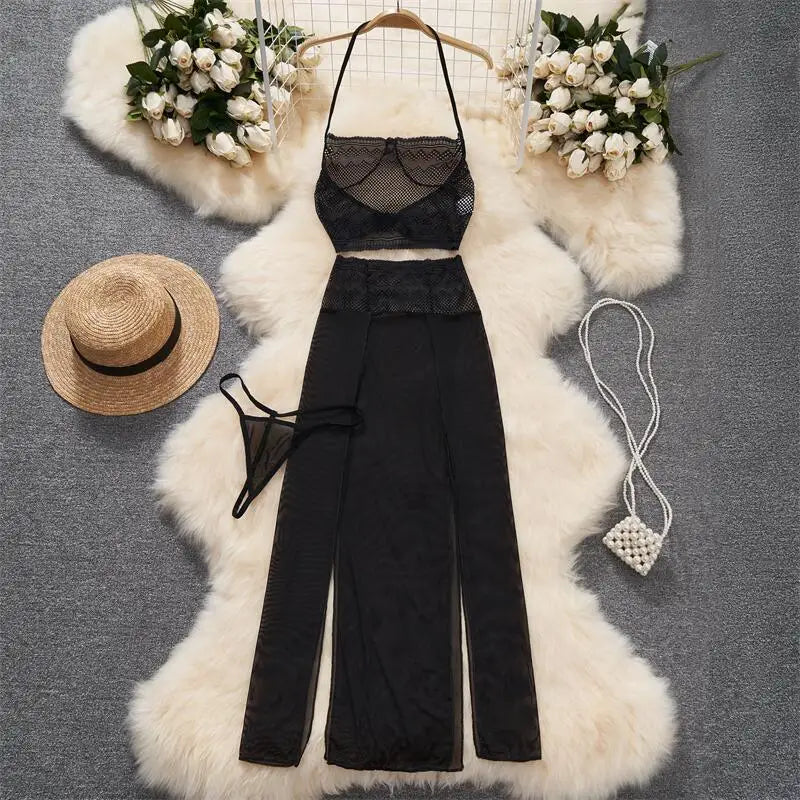 Cute Gray Rabbit Ear Hood Top Sexy Backless Slim Fit Bodysuit Zip Sleeveless Women Sexy Erotic Lingerie Bunny Cosplay Playsuit