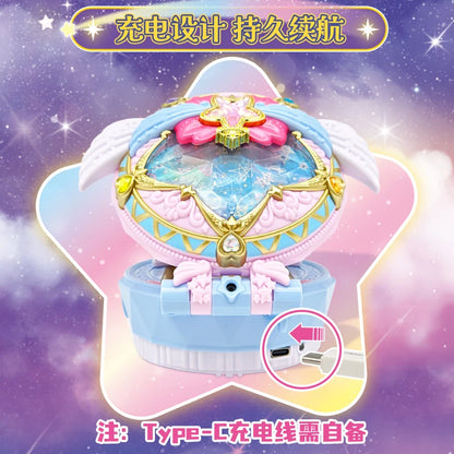 Hot Catch Teenieping Anime Figure Shining Meteor Season 6 Chinese Version 7 Toy Set Girl Sweetheart Doll Figurine Collection Toy