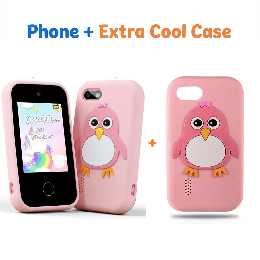 Children Smart Phone Camera Kids Toys Touchscreen Unicorn Mobile MP3 Player Digital Camera Educational Toys for Girl Boy