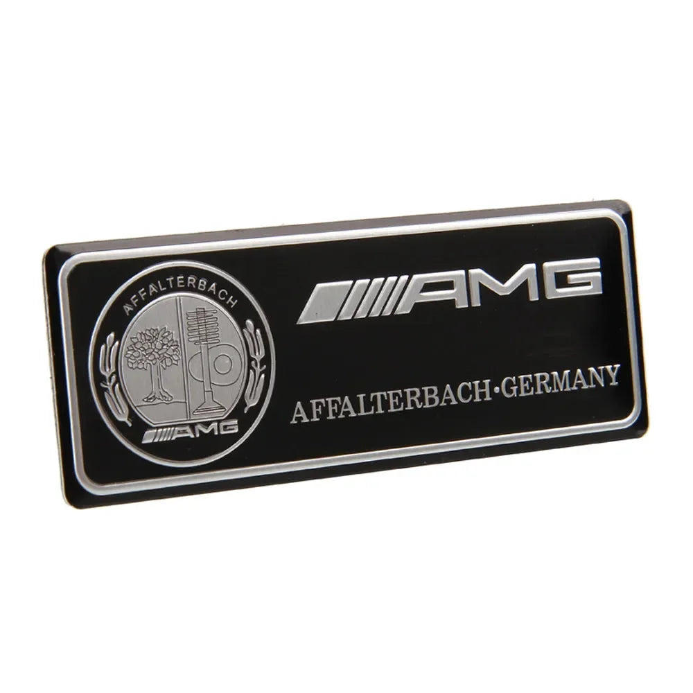 80x30mm car metal AMG badge sticker for Mercedes-Benz W203 W204 W205 W210 W211 W212 W463 W464 W164 W176 CLA CLS GLA decorate