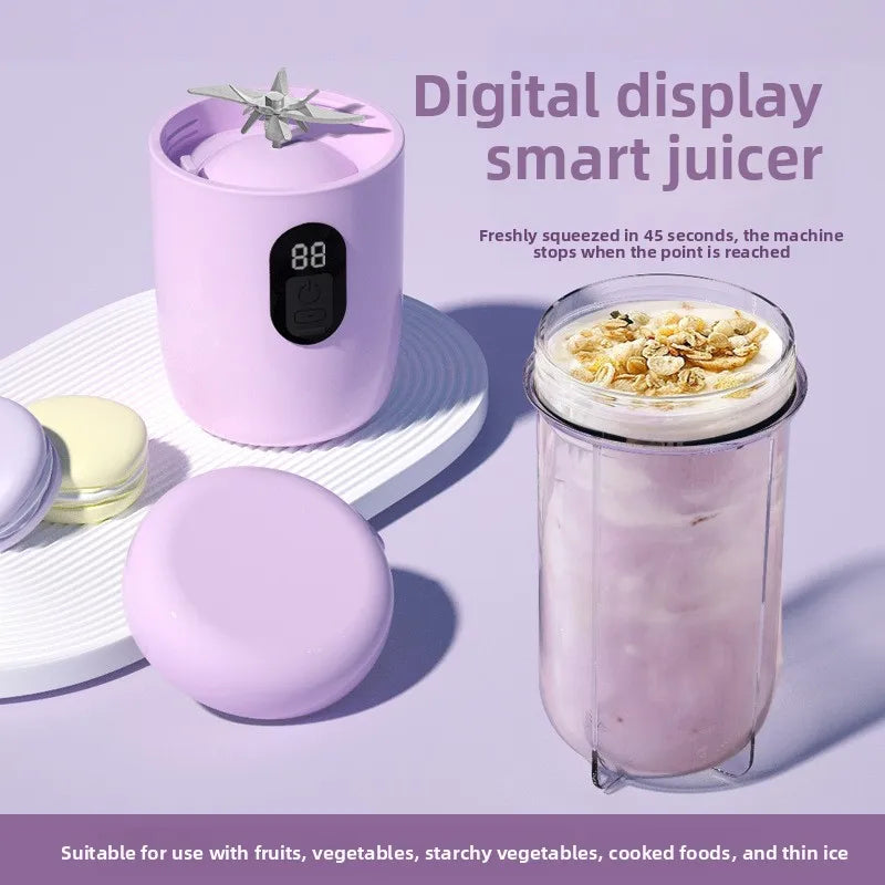 2026 New Portable Juicer Home Rechargeable Blender Small Electric Crushed Ice Juice Machine