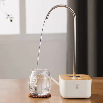Intelligent Water Dispenser USB Electric Water Bottle Pump 2 Gear Quantitative Bucket Bottle Dispenser Wireless Pump 2000mAh