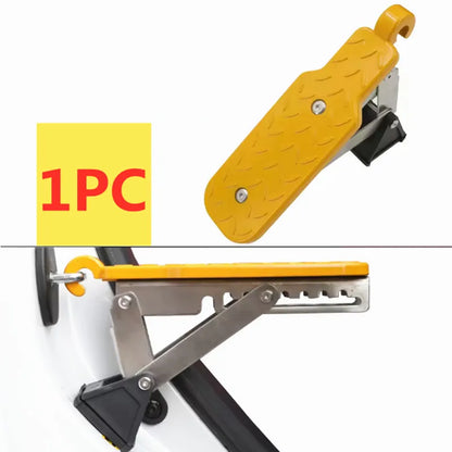 Car Door Step Foldable Universal Fit Door Hook Step StandPedal for Car Roof Access, Roof Rack Foot Step Rooftop Doorstep Car SUV