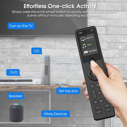 SofaBaton X1S Universal Remote with Hub and App, All in One Smart Universal Remote Control Control Up to 60 IR/Bluetooth/WiFi
