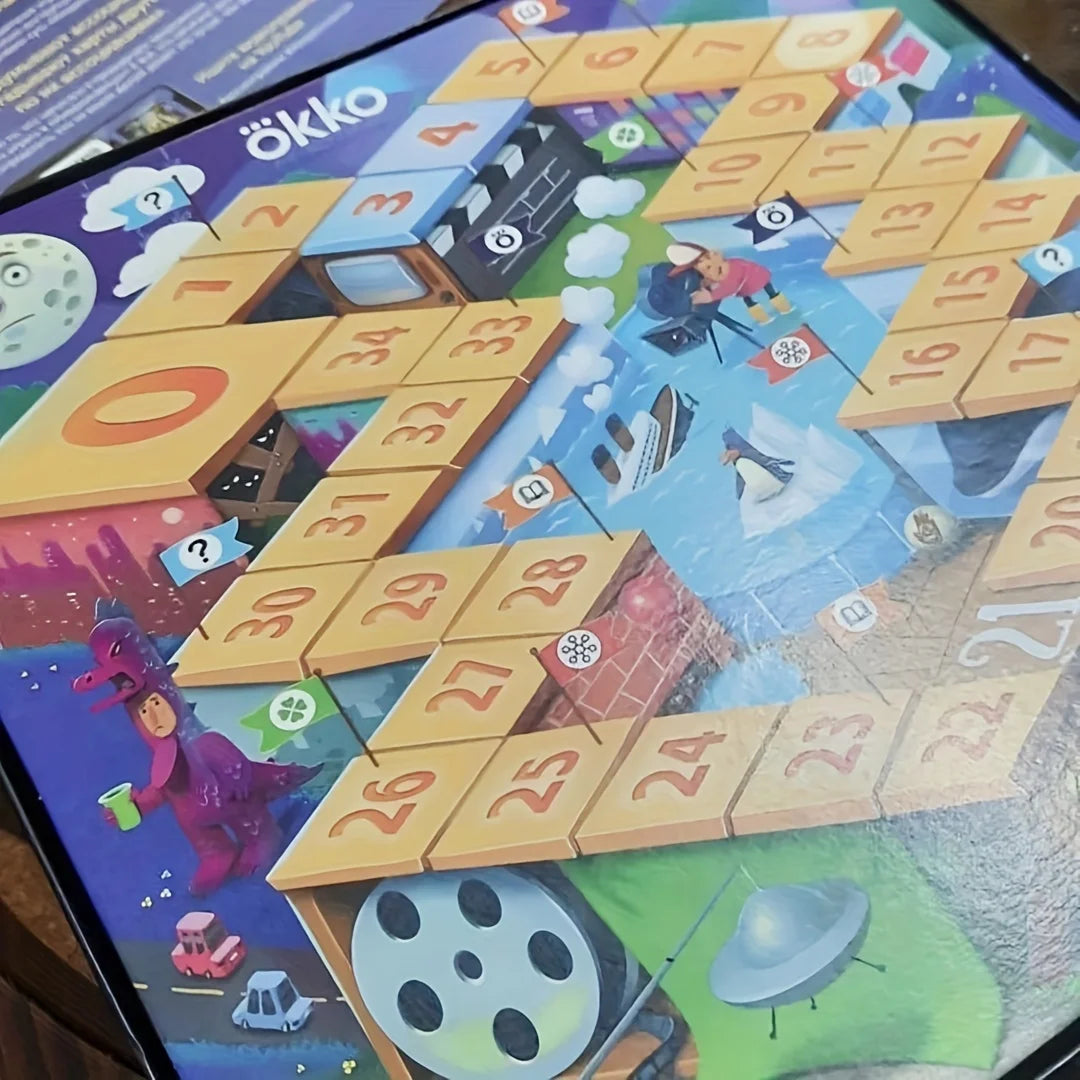 Board game "imajinarium. Cinema "The city falls asleep" for, card game, holiday gift (small shade of color)