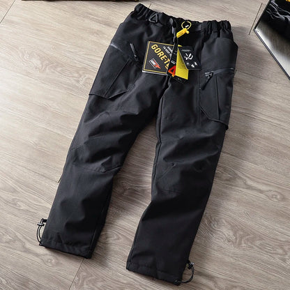 Ultra-Thick Goose down Work Trousers Outdoor High-Efficiency Warmth Snow Skiing Windproof Waterproof Long Pants Fashion Urban...