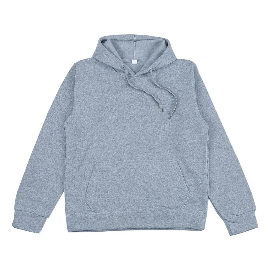 Men's autumn and winter new color solid color multi color optional hooded sweatshirt+pants fashionable casual sports set s-3XL