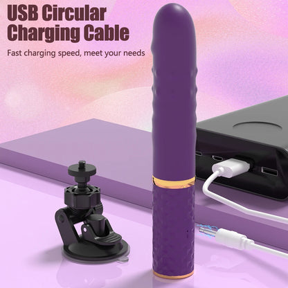 Thrust Vibration APP Control Dildo Suction Cup Vibrator G-spot Clitor stimulation Penetration Massager Female Adult Sex Toys