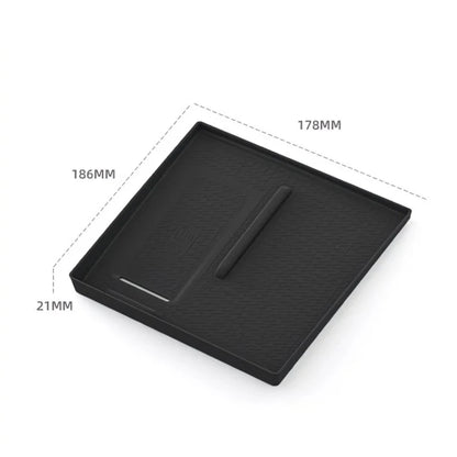 Car Center Console Wireless Charging Pad For CHERY JETOUR G700 Silicone Anti-slip Mat Protective Mat Dustproof Car Accessories