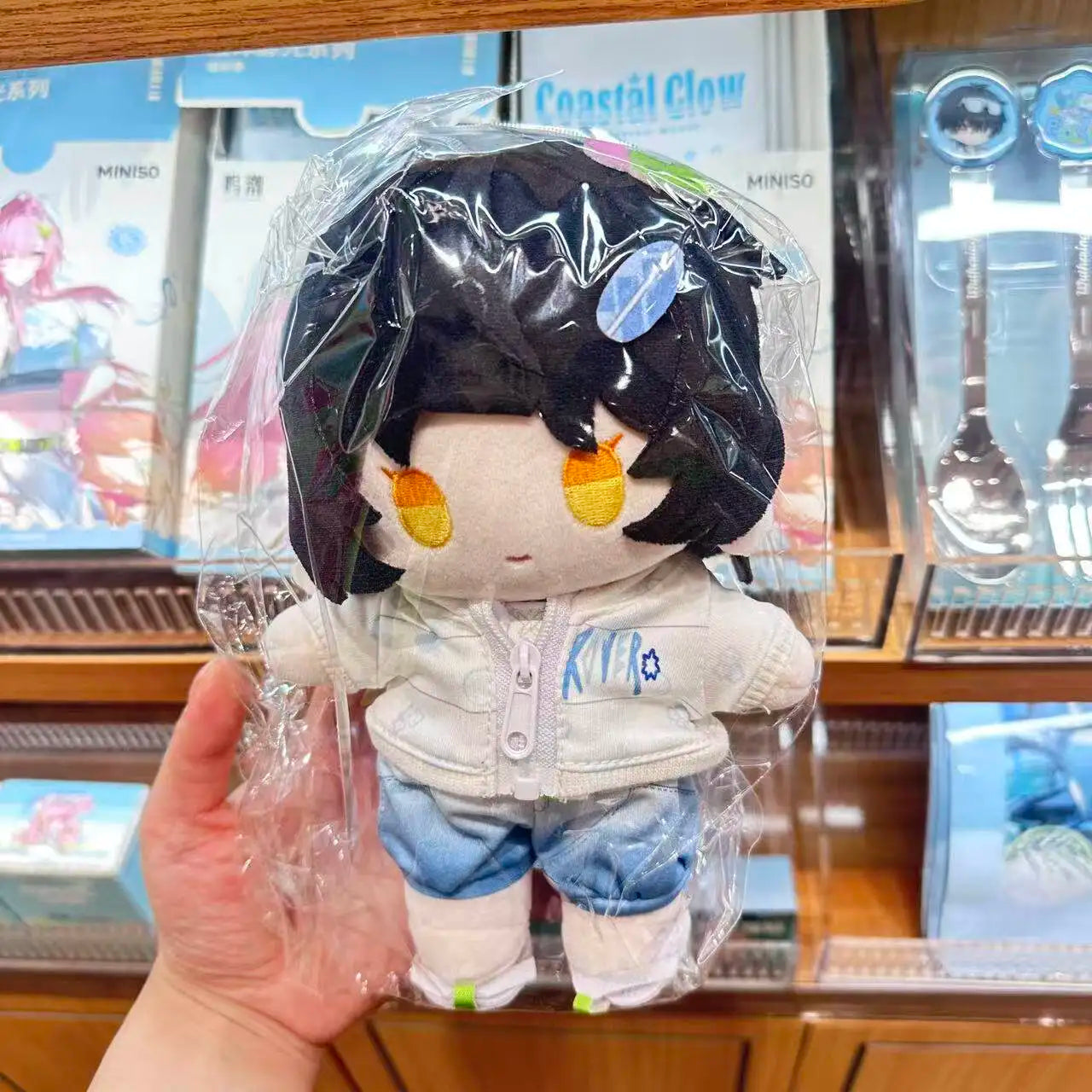 Wuthering Waves Coastal Glow Series Official Licensed Cotton Plush Doll Soft Stuffed Collectible Toy For Adult Game Fans