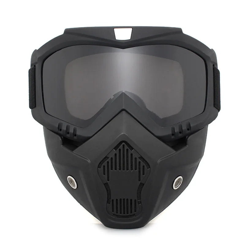 Dustproof Motocross Glasses Adjustable Motorcycle Goggles Breathable Full Face Protective Dirt Bike Off-road Windproof Mask