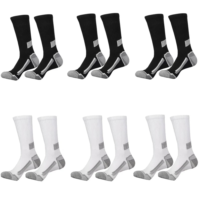 12Pairs of MEN'S Sports Socks, Sweat Absorbing, Comfortable and Breathable, Suitable for Basketball Training and Outdoor Running