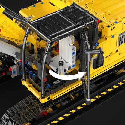 MOULD KING 13112 Technical Car Toys The MOC-2513 APP&RC Motorized Excavator Model Building Blocks Bricks Kids Christmas Gift