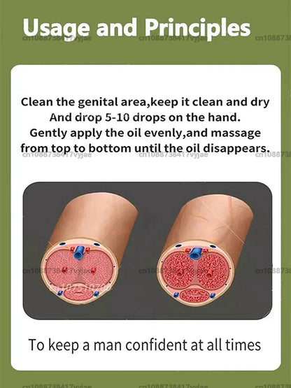 Male Big Penis Massage Essential Oil Erection Ejaculation Cock Gel Liquid Penile Big Penis Oils Adult Products For Men