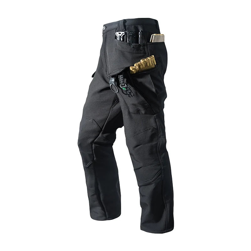 Tactical Military Men Winter Autumn Fleece Waterproof Cargo Pants Hiking Camping Softshell Climbing Casual Warm Combat Trousers