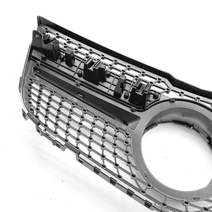2013 To 2015 for Mercedes-Benz GLK Class X204 GLK260 GLK300 GLK350 Front Bumper Grille Racing Grill Hood Mesh Diamond Style Grid