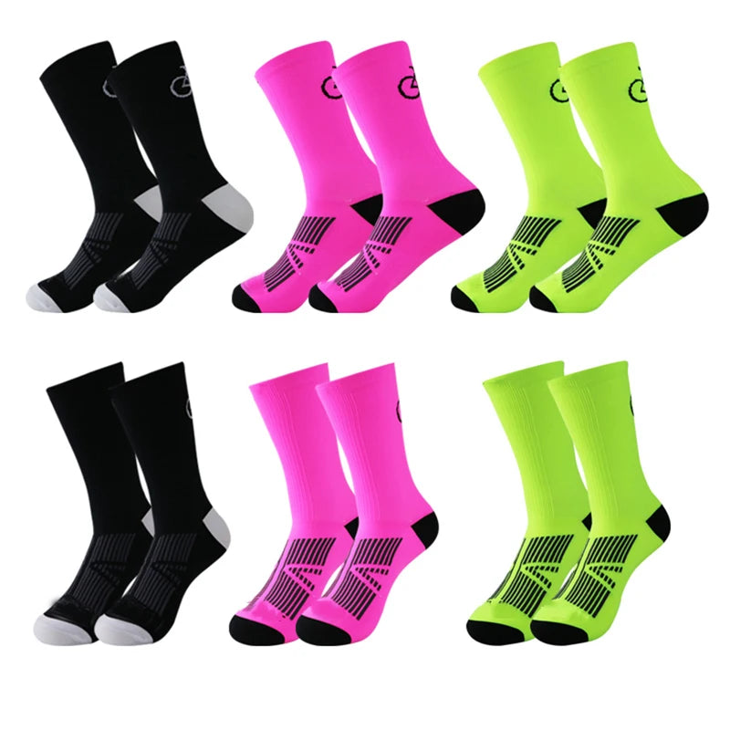 10 Pais High Quality Profession Team Men Women Cycling Socks Bike Socks Breathable Bicycle Socks Outdoor Sportswear Racing Socks